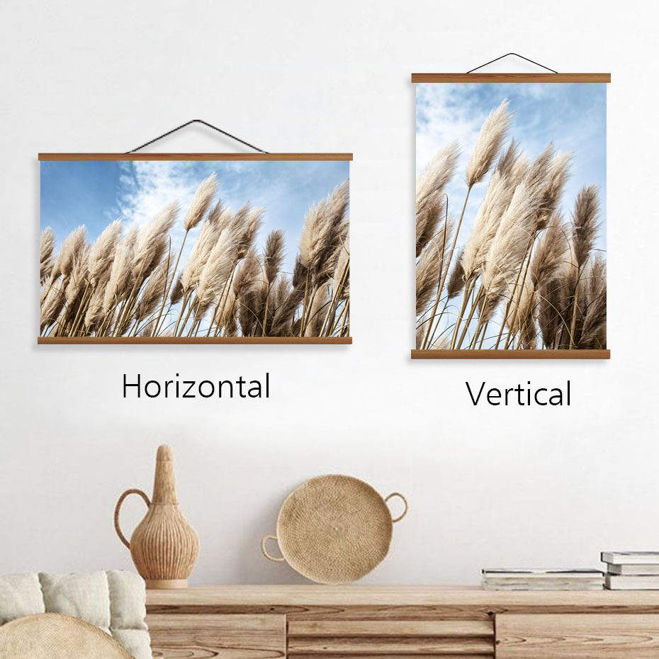 1PC Magnetic Wooden Picture Ha - Engraved Wood Frame recension och pris