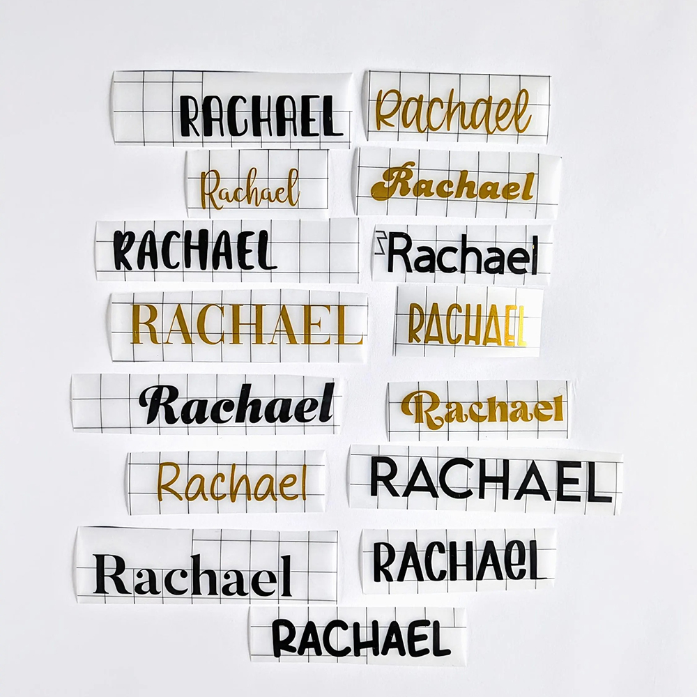 Personalized Name Vinyl Decals - Personalised Candle Label recension och pris