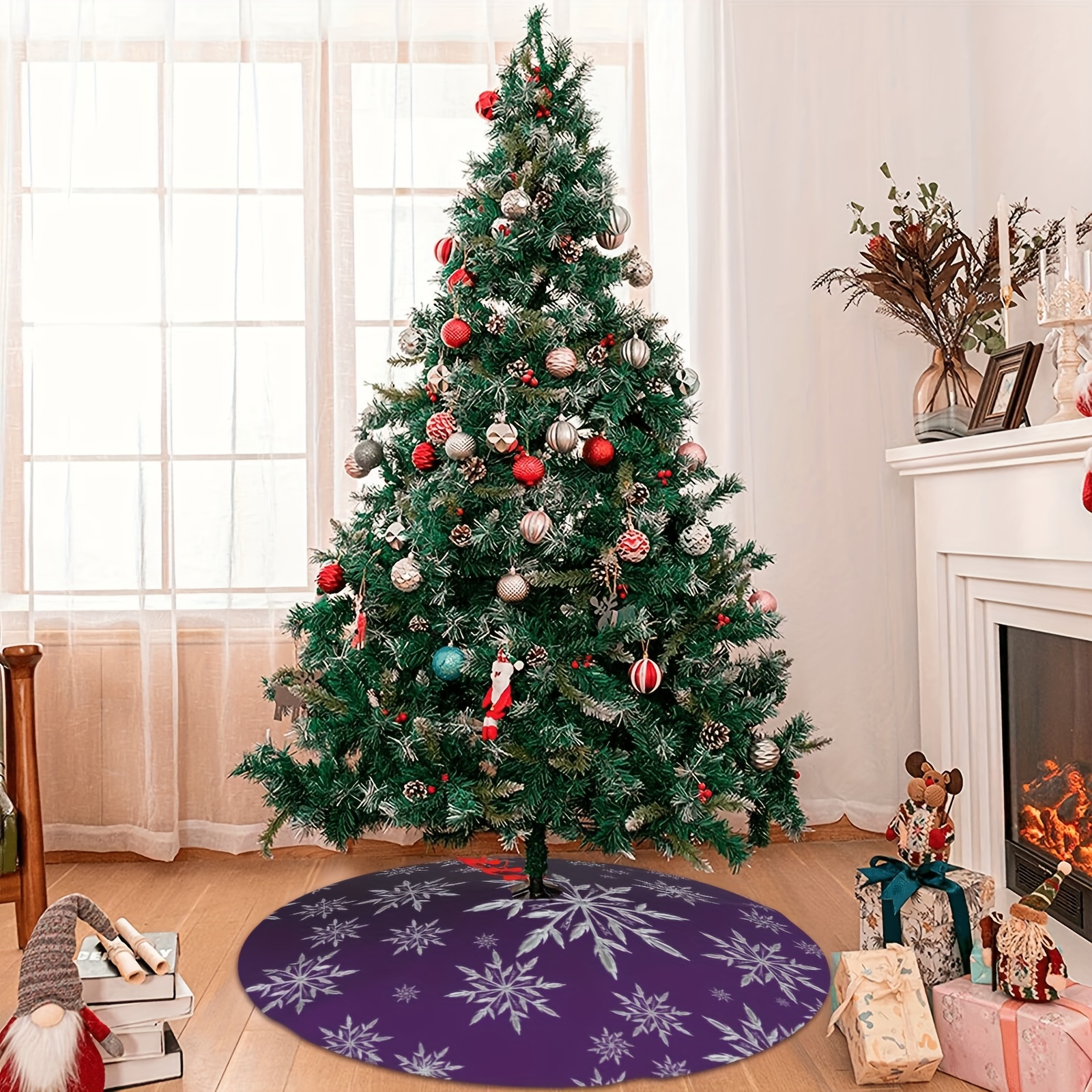 VIKAMA Deep Purple Snowflake P - Family Tree Print recension och pris
