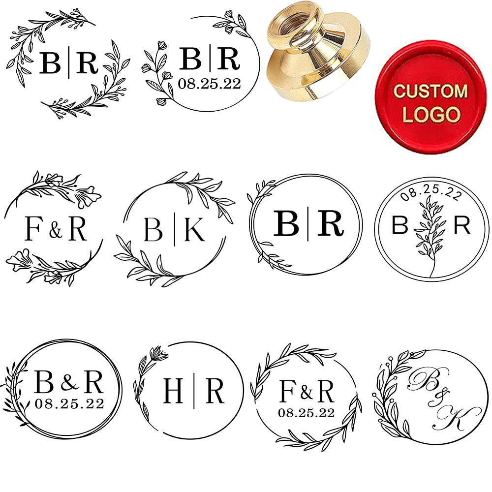 Custom Letter Wax Seal Stamp K - Wax Seal Letter Kit recension och pris