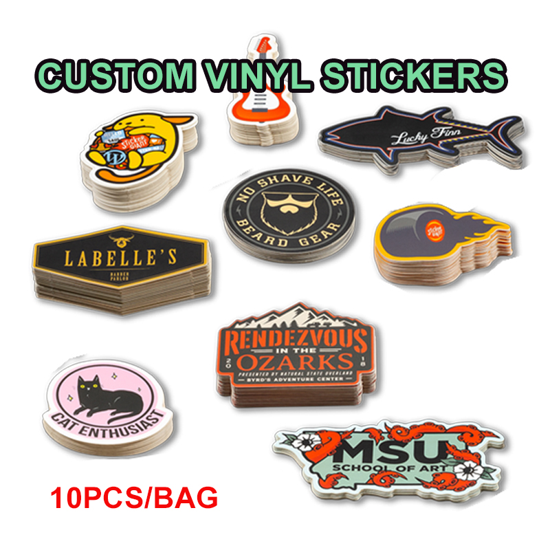 10pcs Custom Vinyl Sticker Lab - Custom Photo Book recension och pris