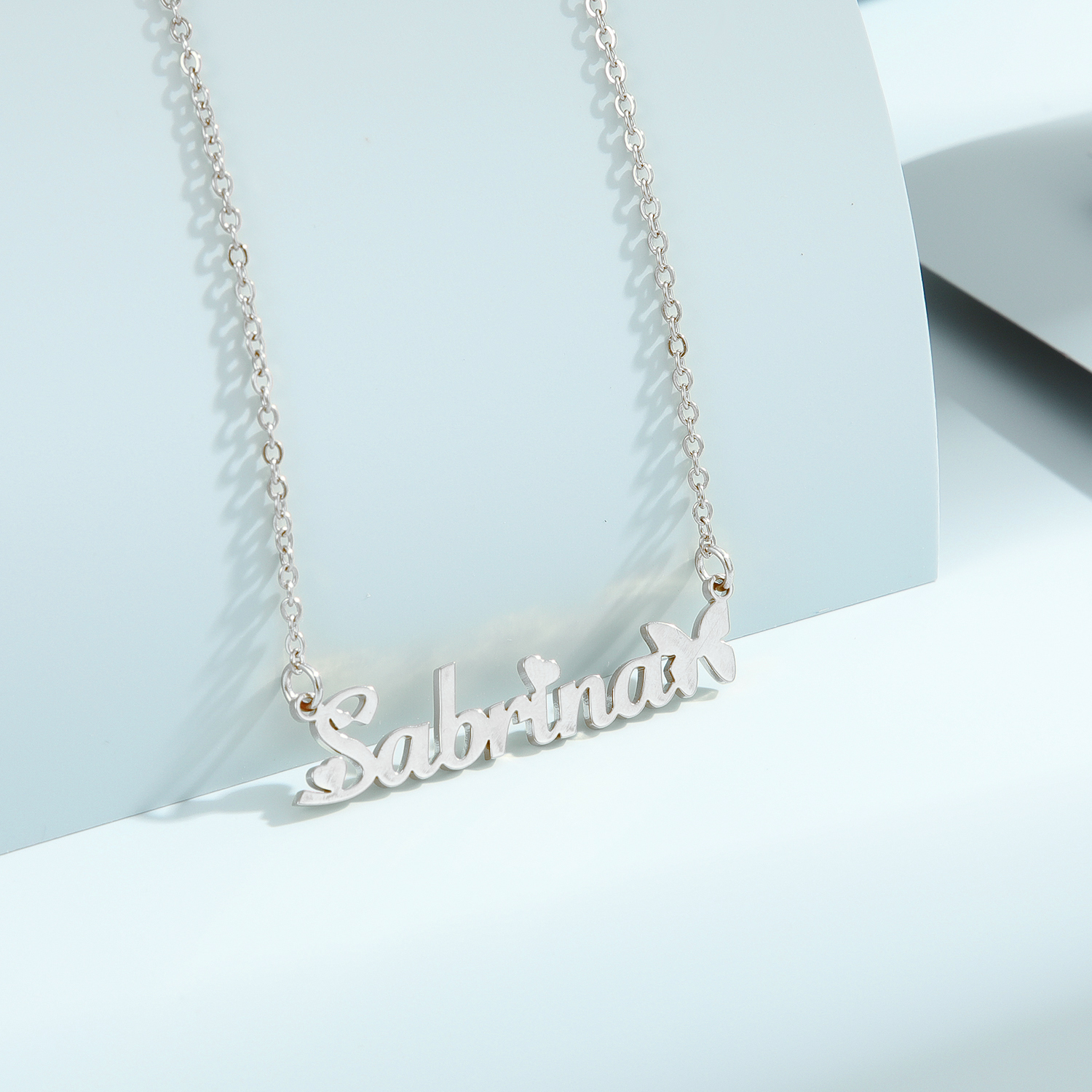 1pc Personalized Butterfly Nam - Name Necklace Custom recension och pris