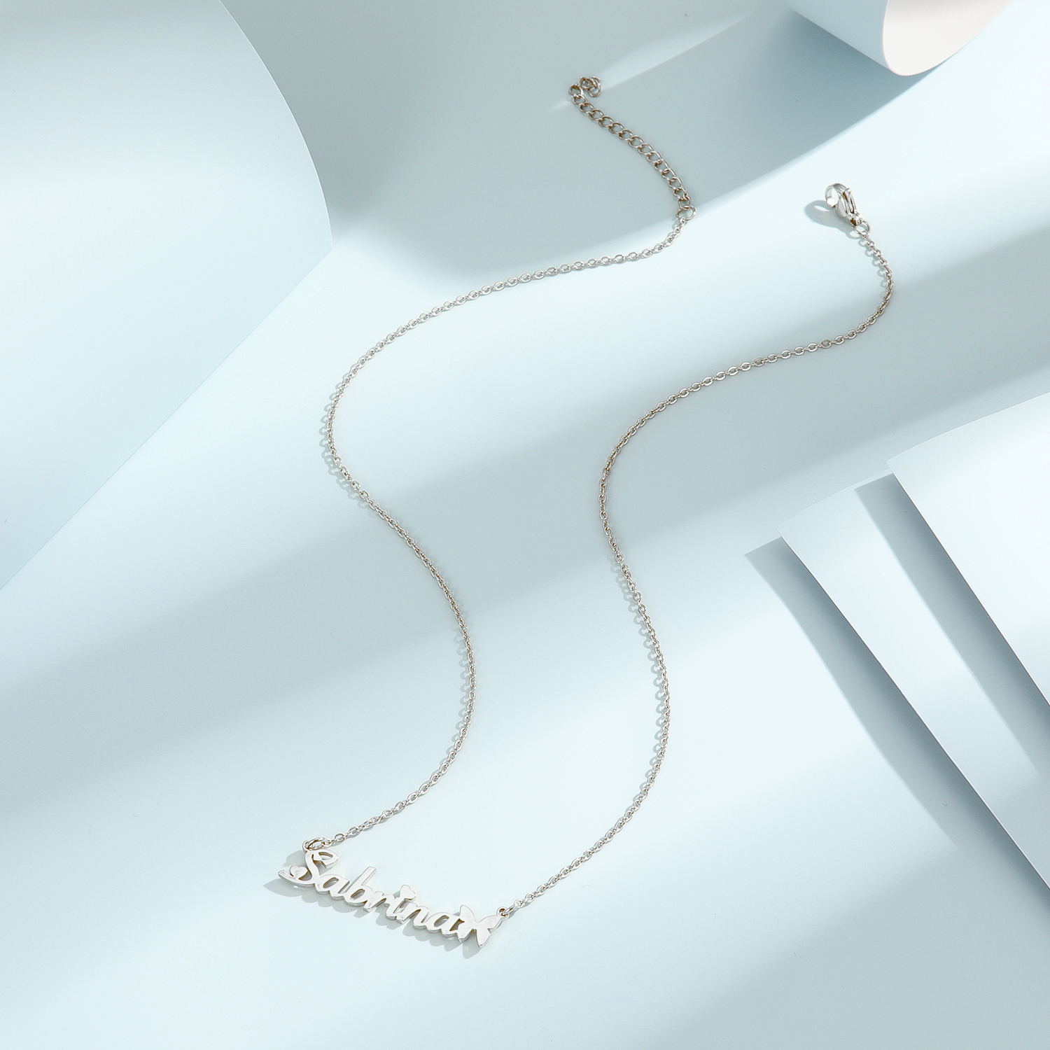 1pc Personalized Butterfly Nam - Name Necklace Custom recension och pris