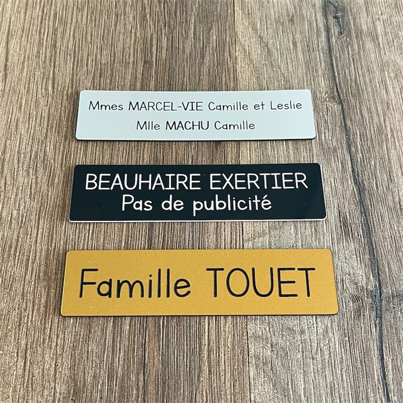 Size 7*2 cm Customize Logo Tex - Personalized Name Box recension och pris