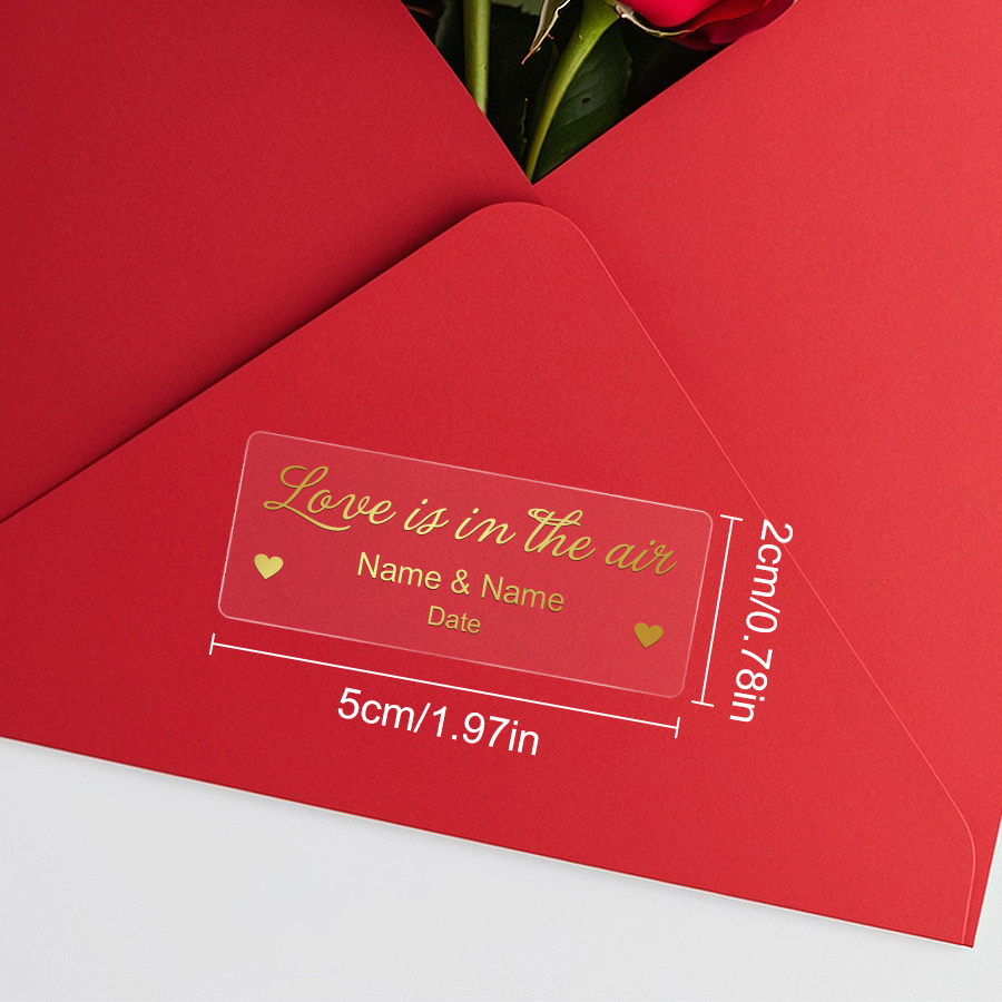 ‌Personalized Gold Foil Waterp - Personalised Candle Label recension och pris