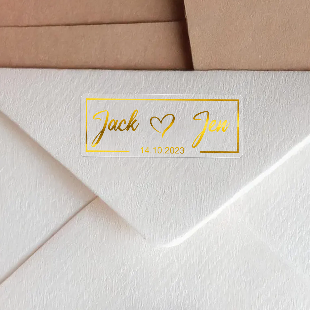 30-240pcs Custom Gold Stamping - Personalised Candle Label recension och pris