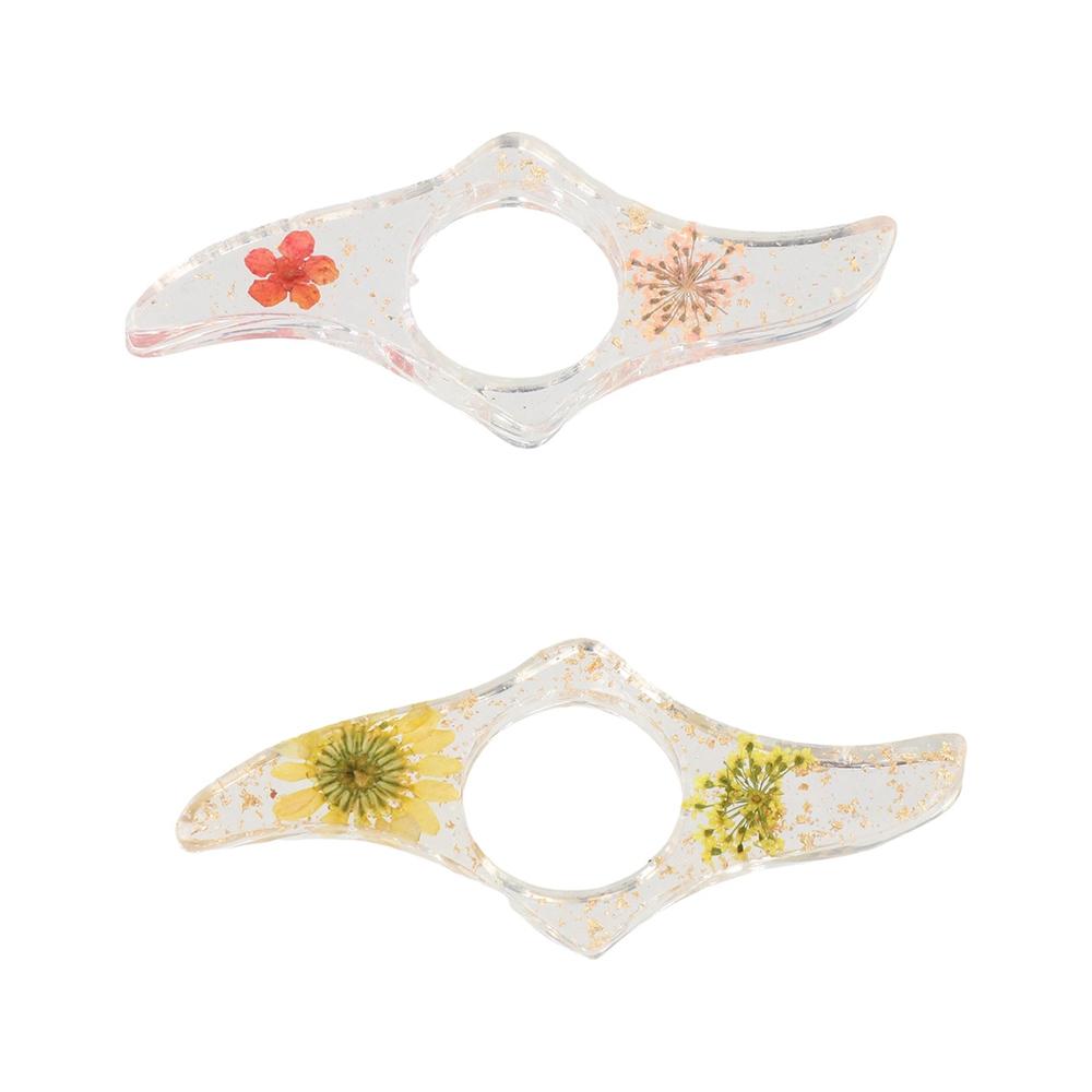 Book Accessories Acrylic Thumb - Dried Flower Bookmark recension och pris