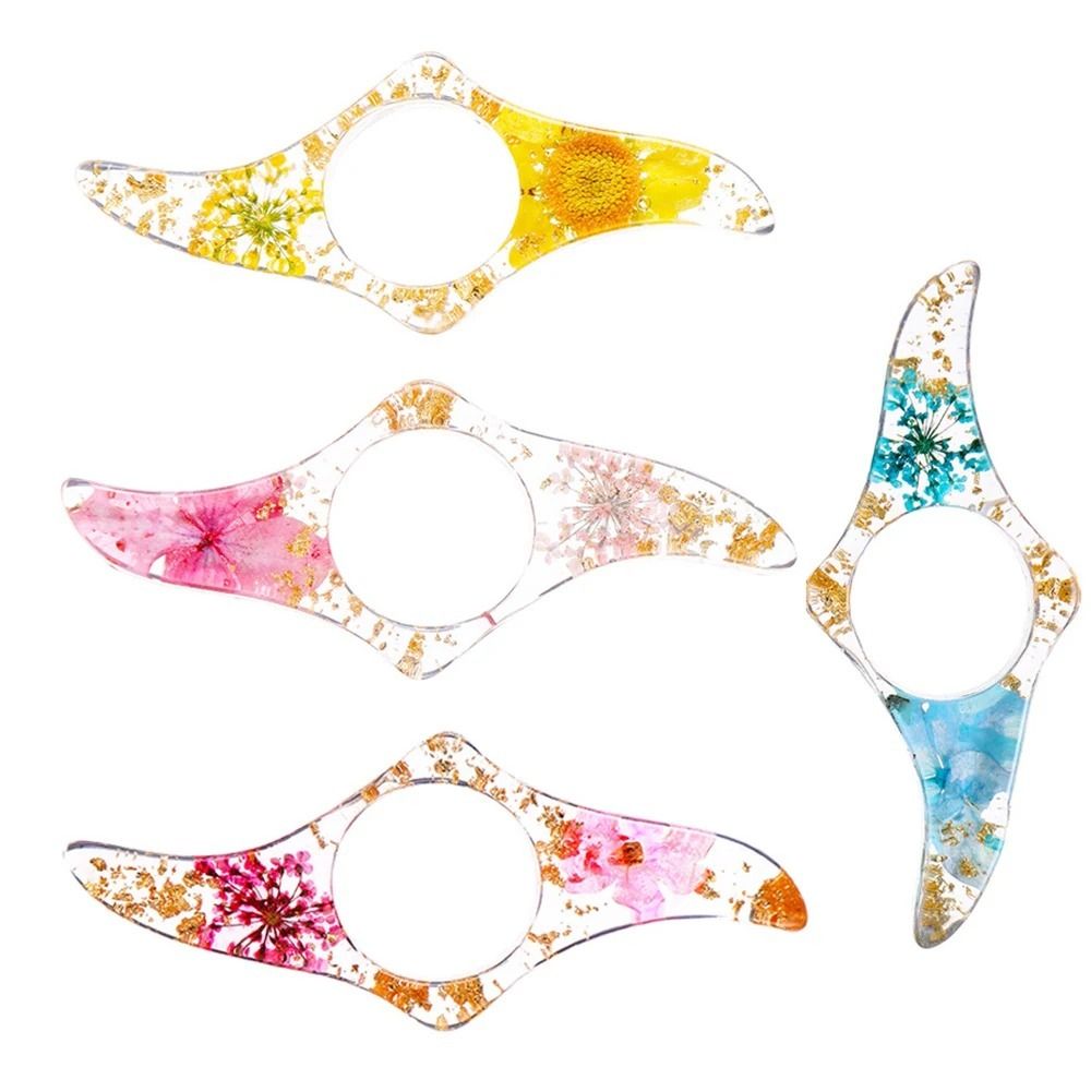 Book Accessories Acrylic Thumb - Dried Flower Bookmark recension och pris