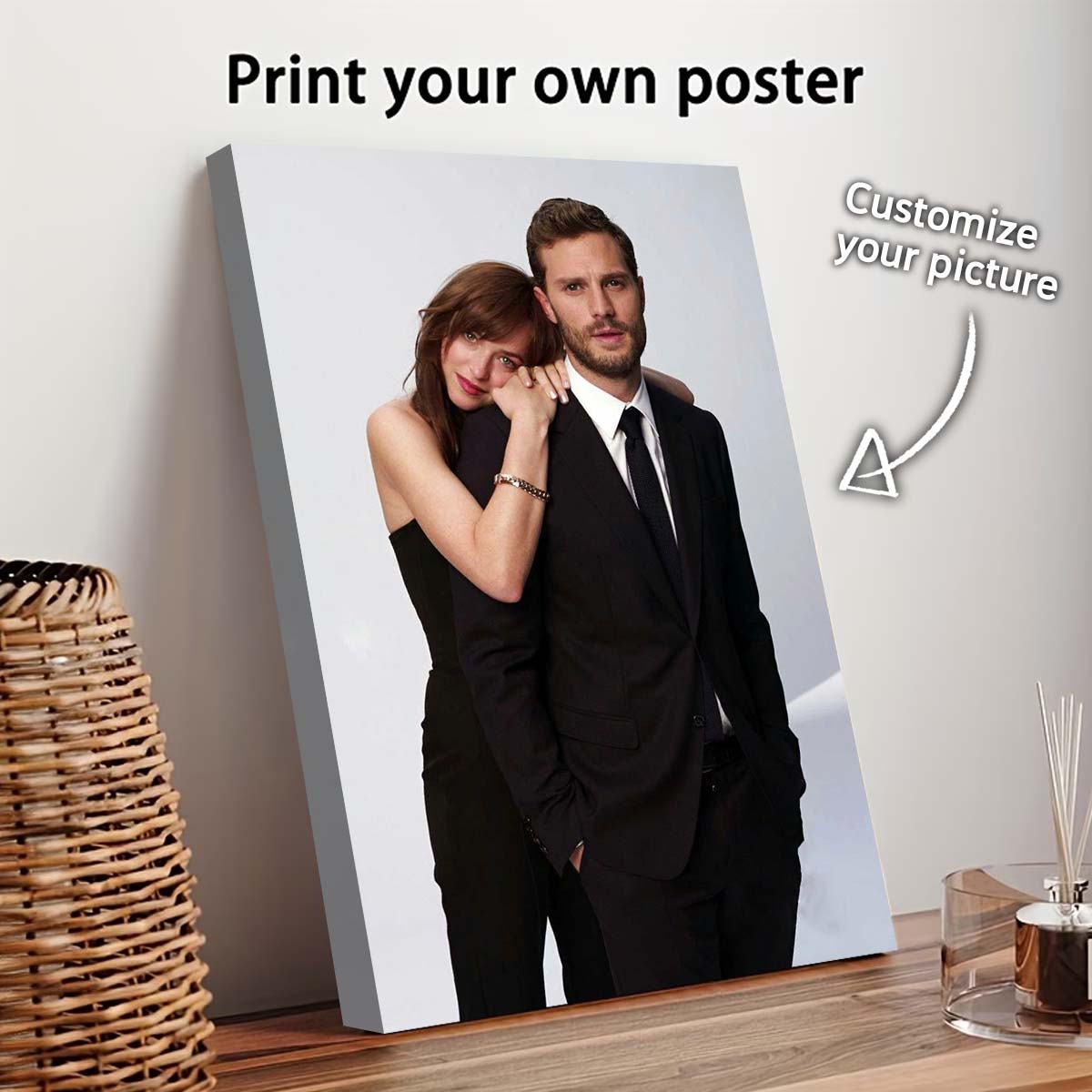 Custom Print Canvas Painting F - Pet Portrait Custom recension och pris