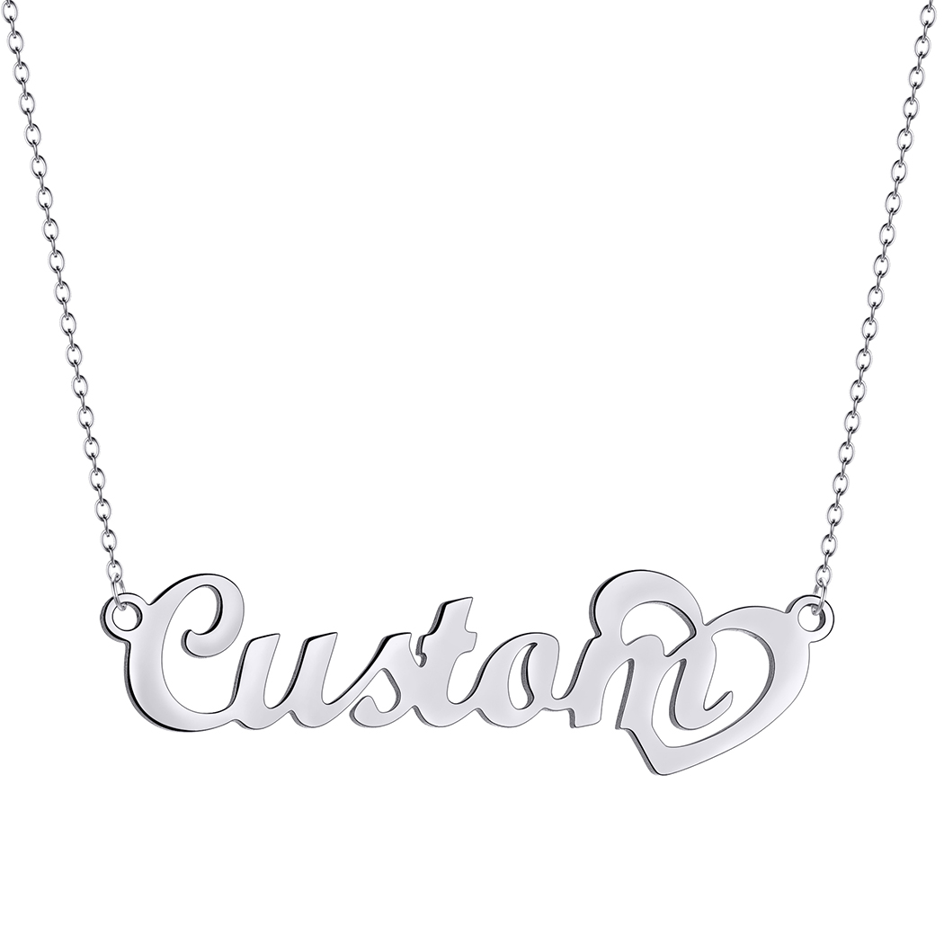 Customized Name Necklace with  - Name Necklace Custom recension och pris
