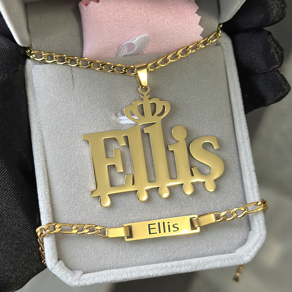 Custom Little Boy Name Necklac - Name Necklace Custom recension och pris
