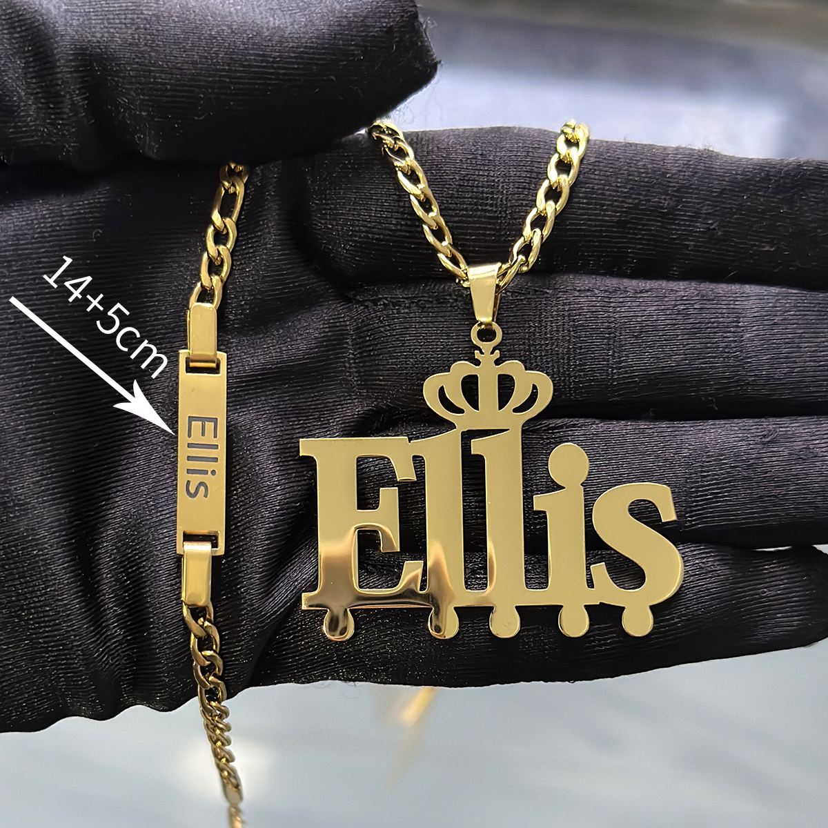 Custom Little Boy Name Necklac - Name Necklace Custom recension och pris