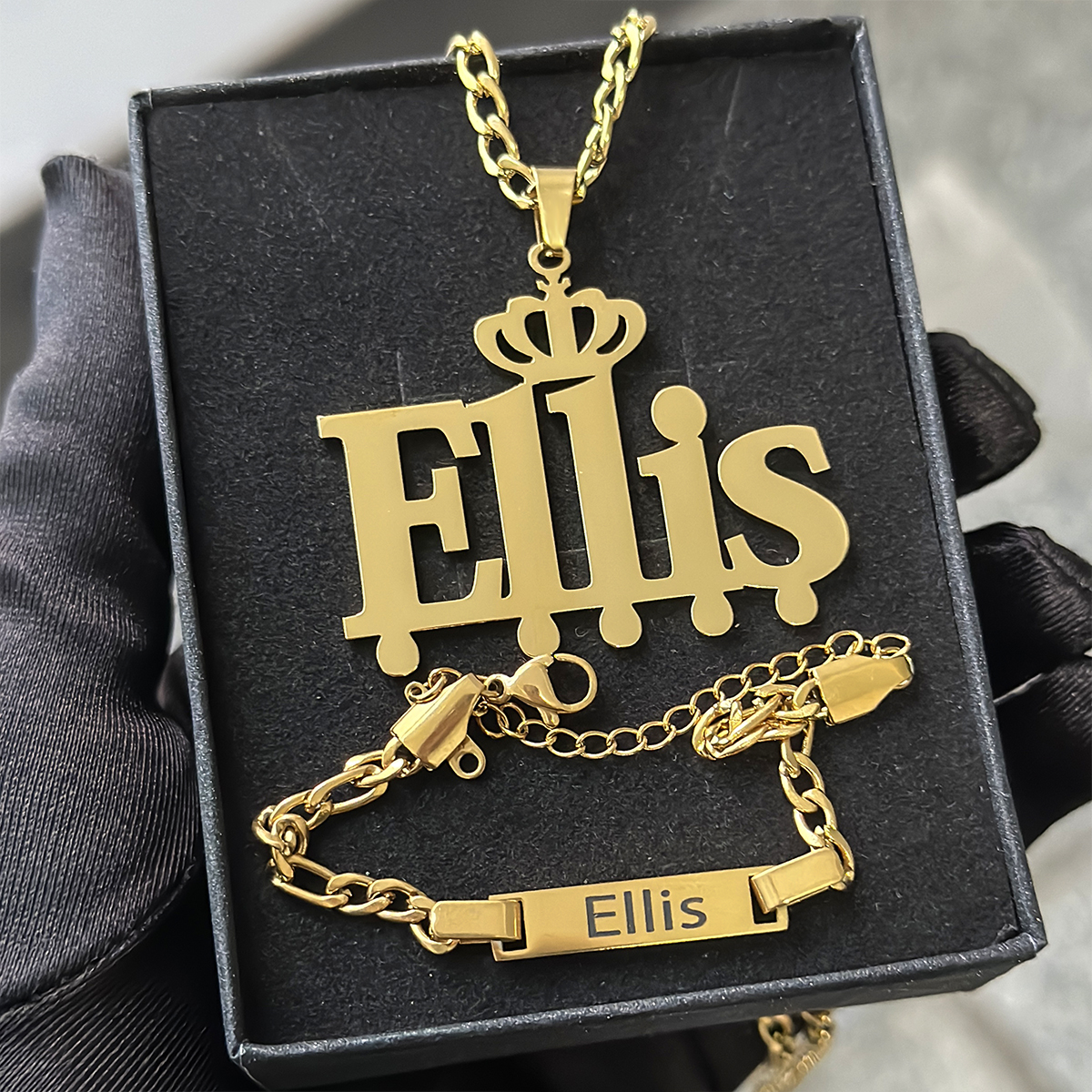 Custom Little Boy Name Necklac - Name Necklace Custom recension och pris