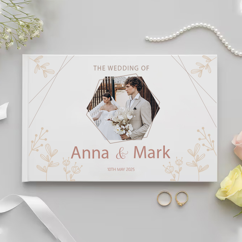 Personalized Guest Book for We - Custom Photo Book recension och pris