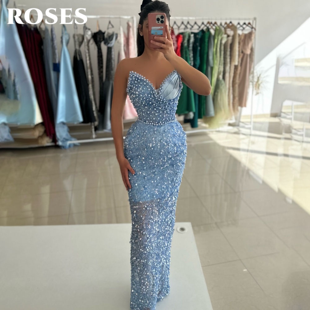 ROSES Sky Blue Glamorous Party - Custom Night Sky recension och pris