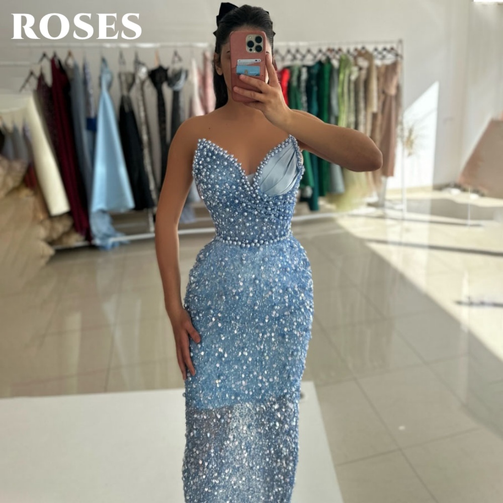 ROSES Sky Blue Glamorous Party - Custom Night Sky recension och pris