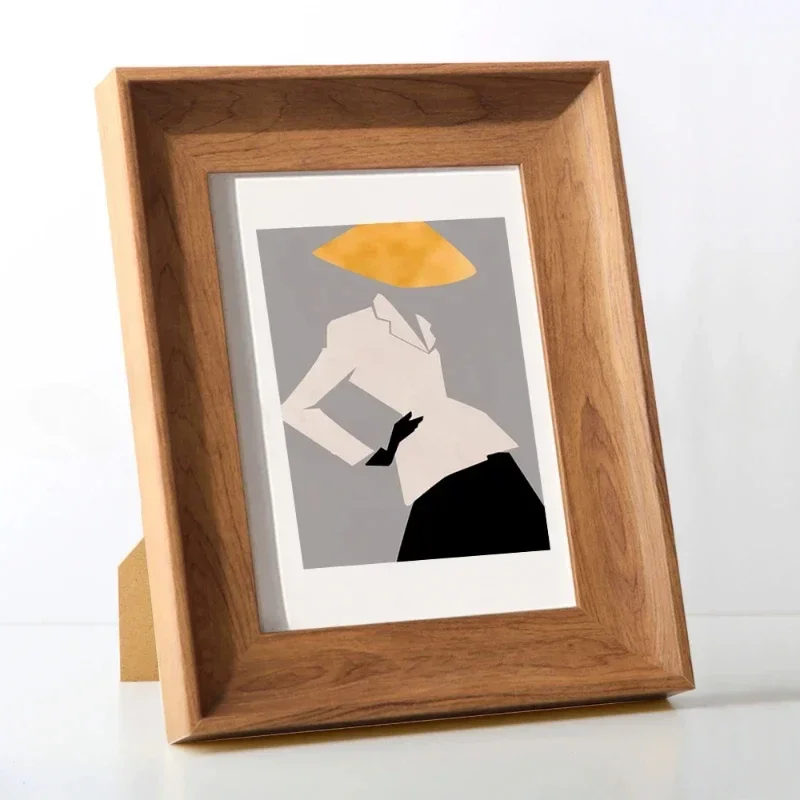 Wooden Photo Frame 5/6/7/8/10  - Engraved Wood Frame recension och pris