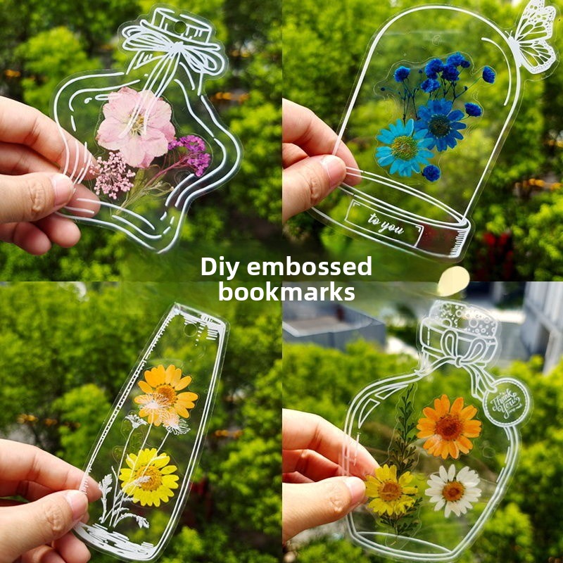 20 Piece Bookmarks Kids Creati - Dried Flower Bookmark recension och pris