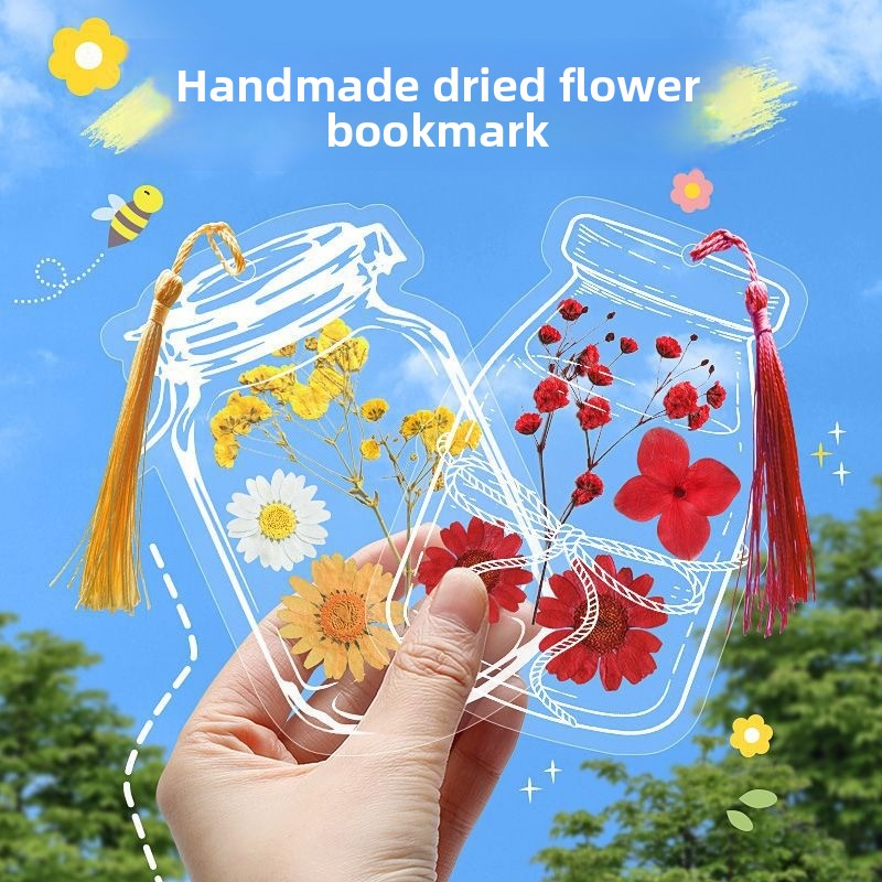 20 Piece Bookmarks Kids Creati - Dried Flower Bookmark recension och pris