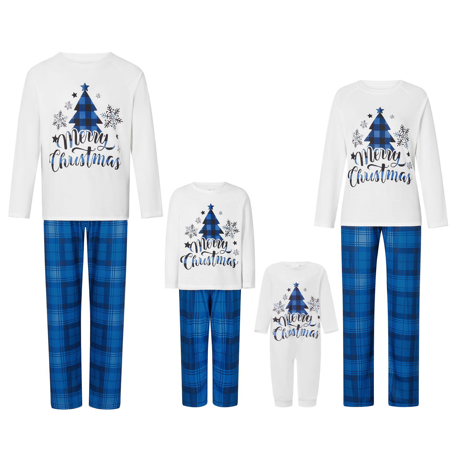 Family Matching Christmas Paja - Family Tree Print recension och pris