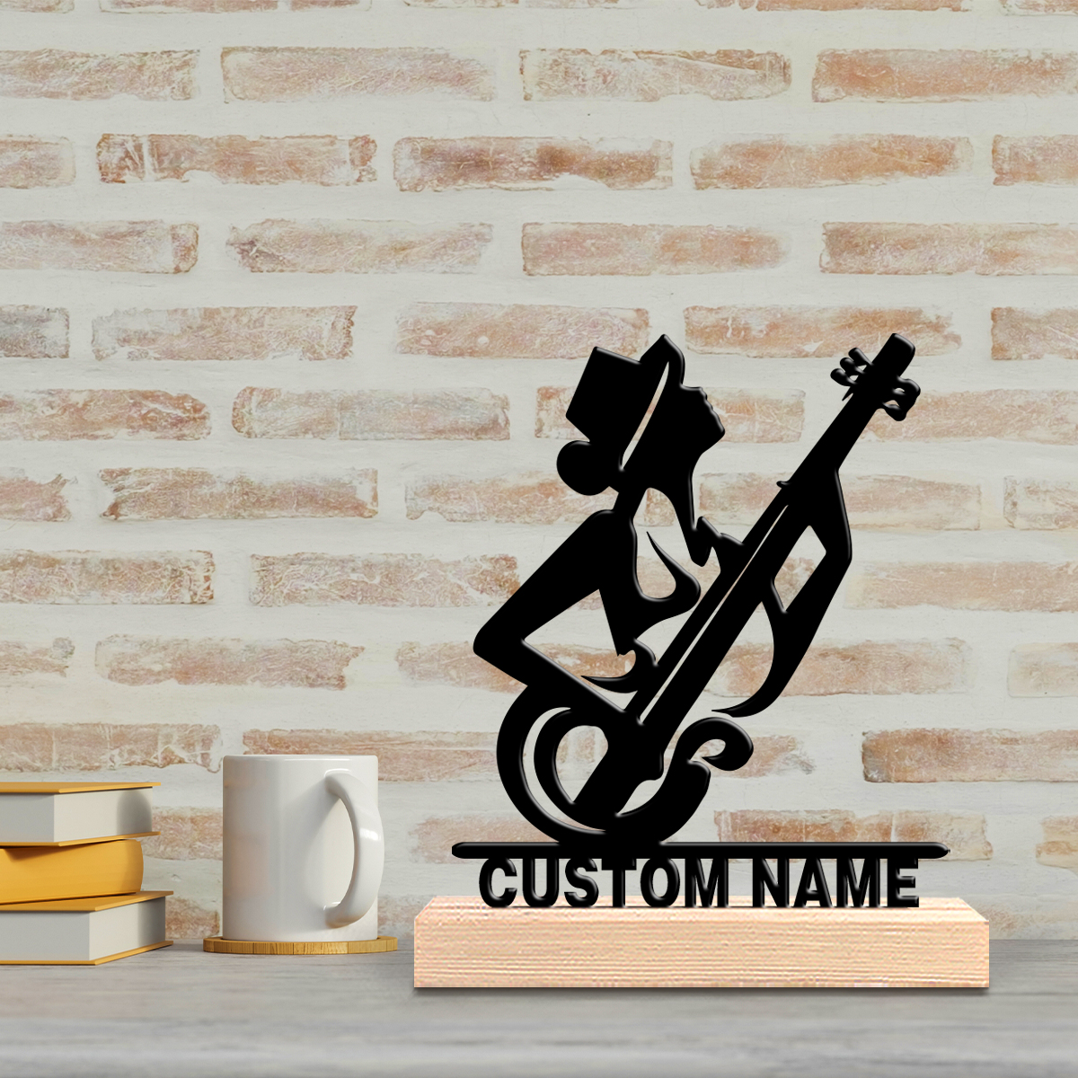 1pc Personalized Custom Perfor - Engraved Wood Frame recension och pris