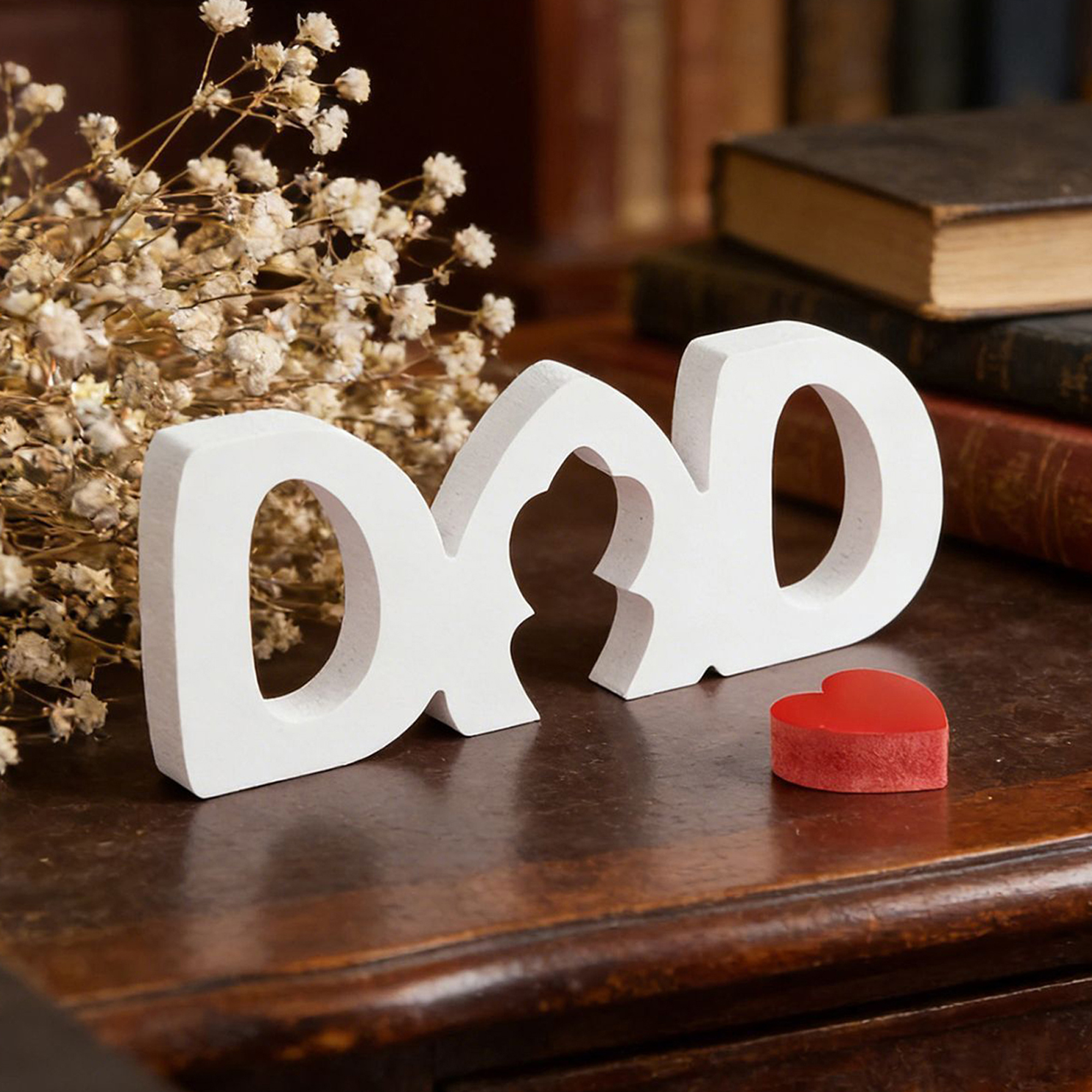 Father s Day Rustic Wooden Pho - Engraved Wood Frame recension och pris