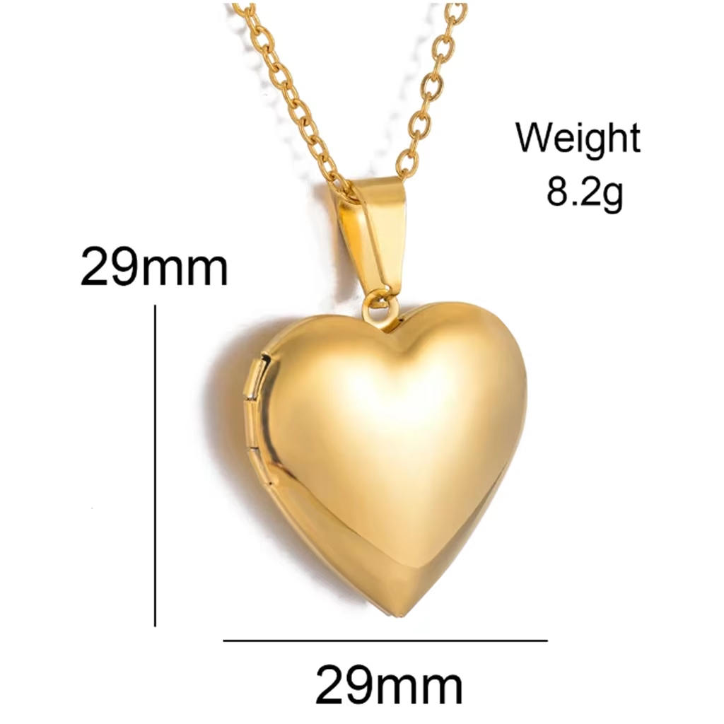 Custom Personalized Heart Birt - Birth Flower Necklace recension och pris