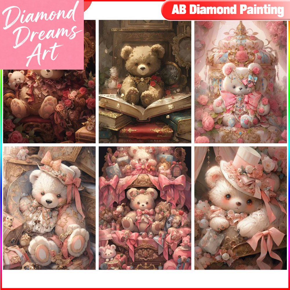 Frameless, Cartoon Diamond Pai - Photo Mosaic Print recension och pris