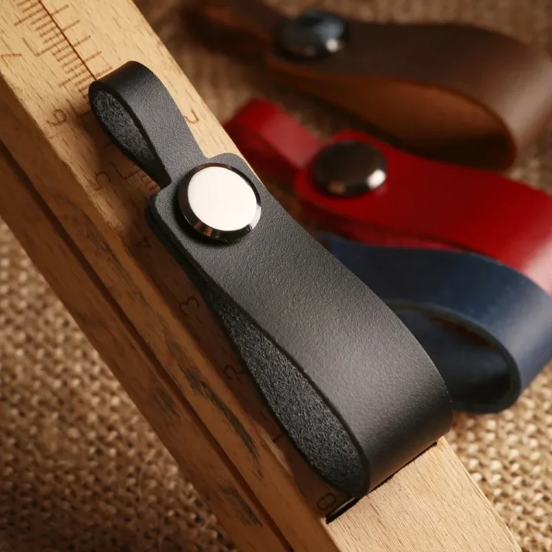 Custom LOGO Genuine Leather Ke - Initial Ring Custom recension och pris