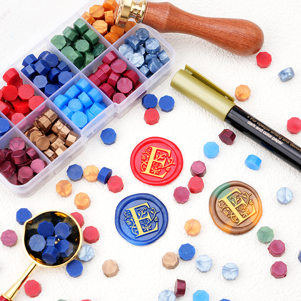 Alphabet Wax Seal Stamp Set -  - Wax Seal Letter Kit recension och pris