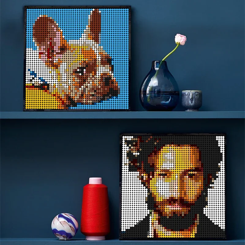 Pixel Art Custom Photo Persona - Pet Portrait Custom recension och pris