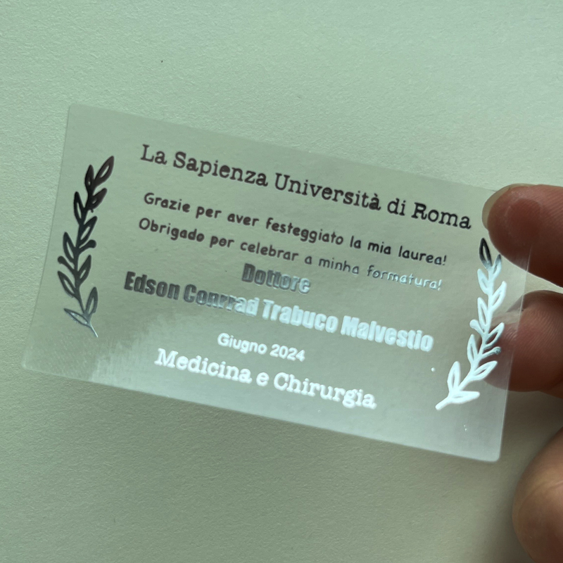 Personalized Real Silver Foil  - Personalised Candle Label recension och pris