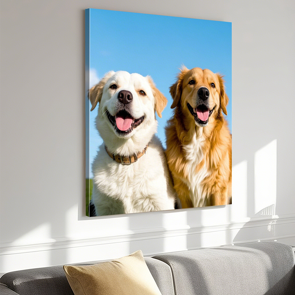 1 Pc Custom Photos with DIY Wo - Engraved Wood Frame recension och pris