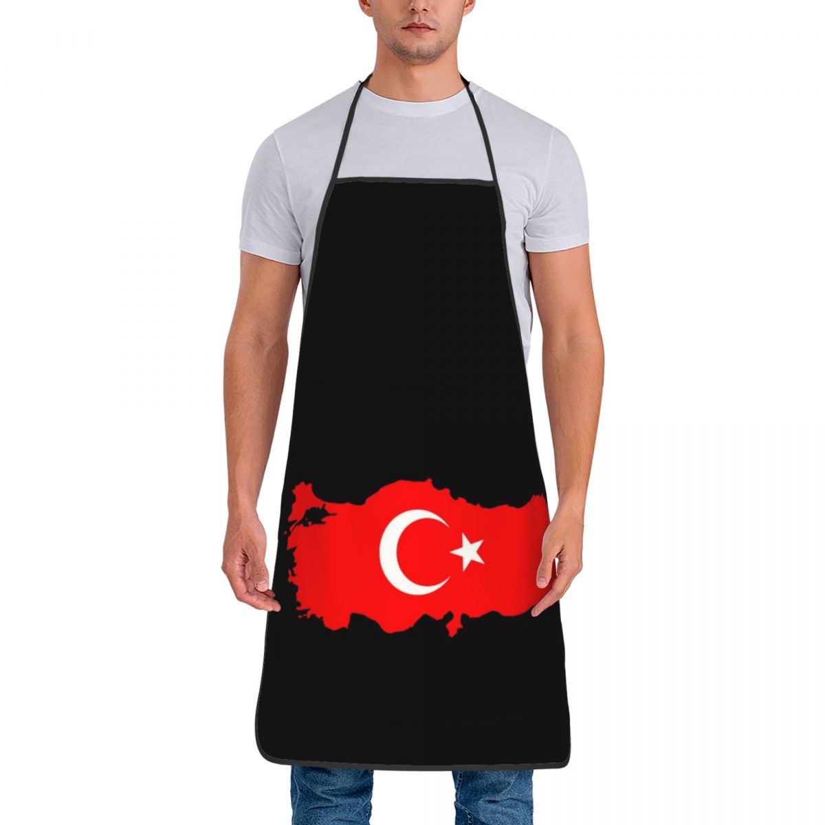 Custom Bib Turkey Flag Map Apr - Custom Star Map recension och pris