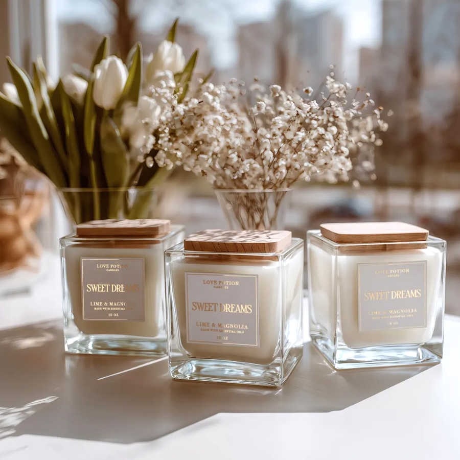 50PCS Personalized Candle Labe - Personalised Candle Label recension och pris