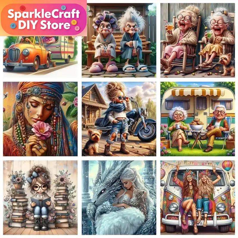 1pc frameless   Full Square Di - Photo Mosaic Print recension och pris
