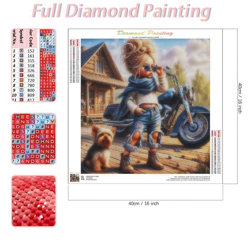 1pc frameless   Full Square Di - Photo Mosaic Print recension och pris