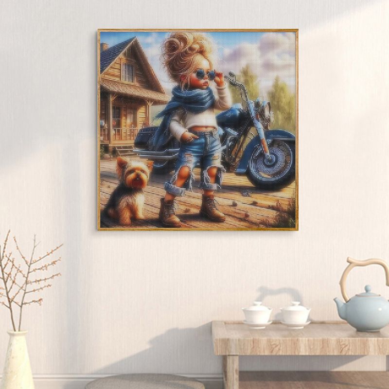 1pc frameless   Full Square Di - Photo Mosaic Print recension och pris
