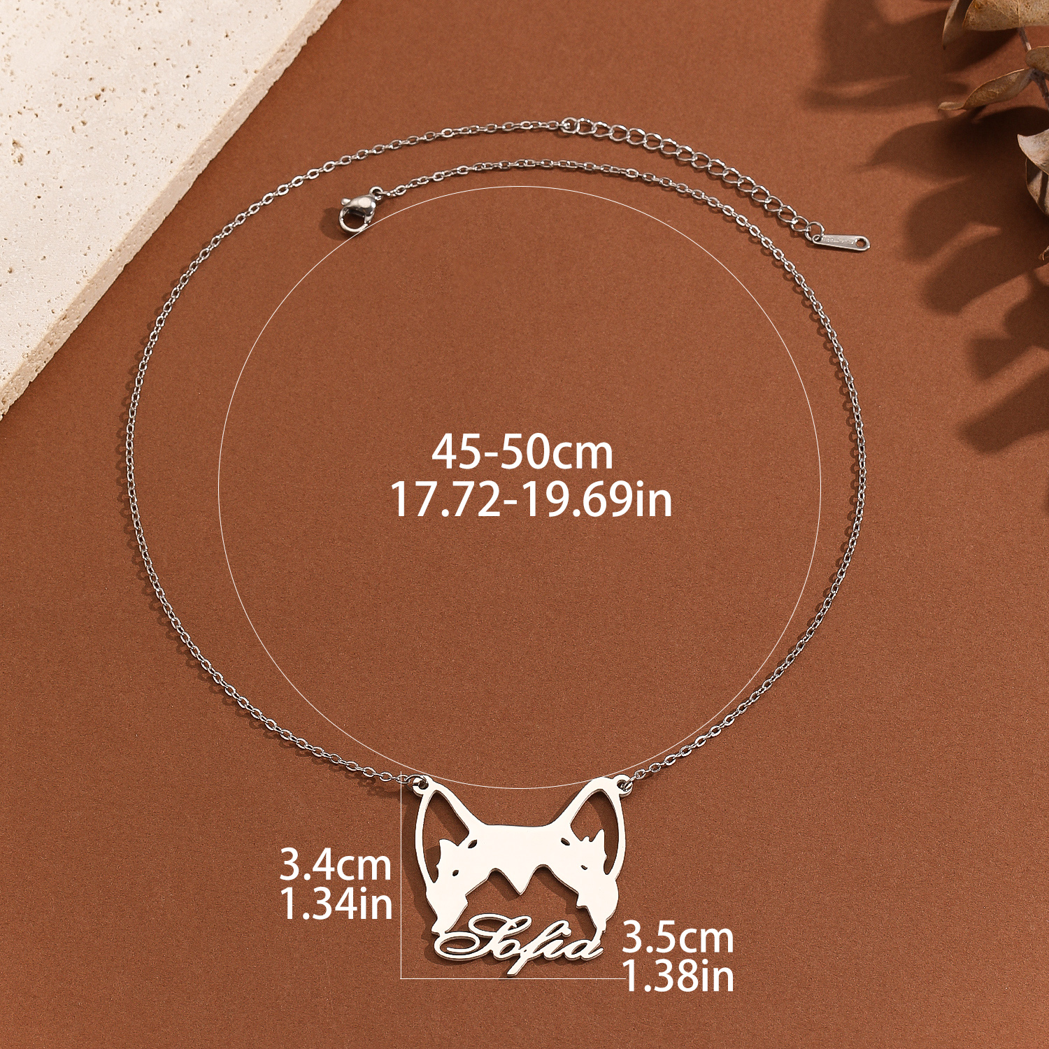 Custom Alaska Malamute Name Ne - Name Necklace Custom recension och pris