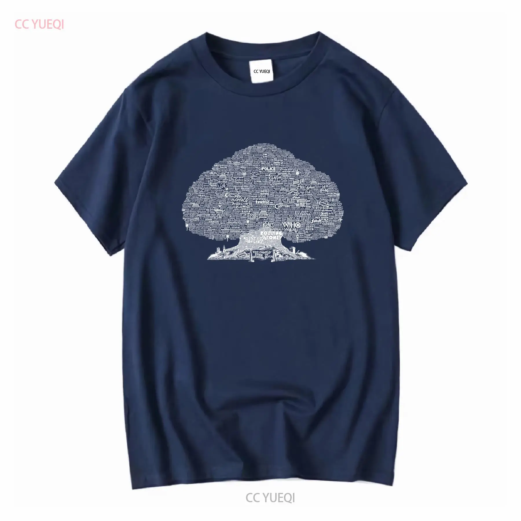 Family Tree Of British Rock T  - Family Tree Print recension och pris