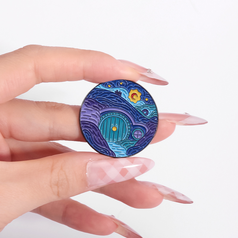 Night Sky Oil Painting Enamel  - Custom Night Sky recension och pris