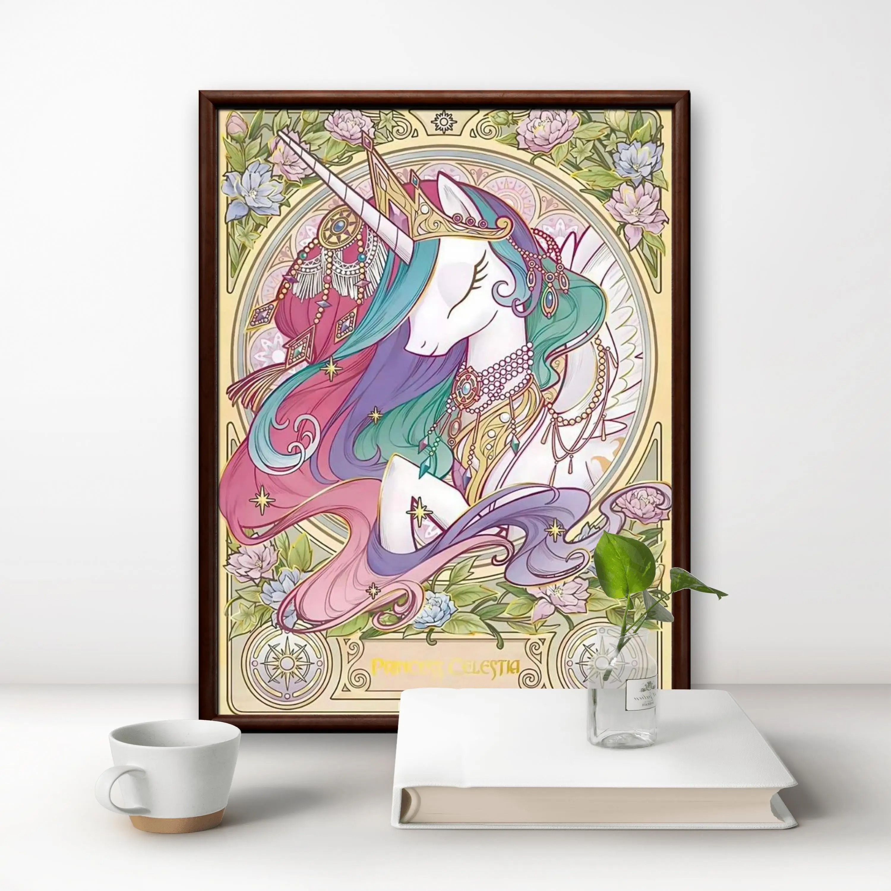 Mucha style My Little Pony 5D  - Photo Mosaic Print recension och pris