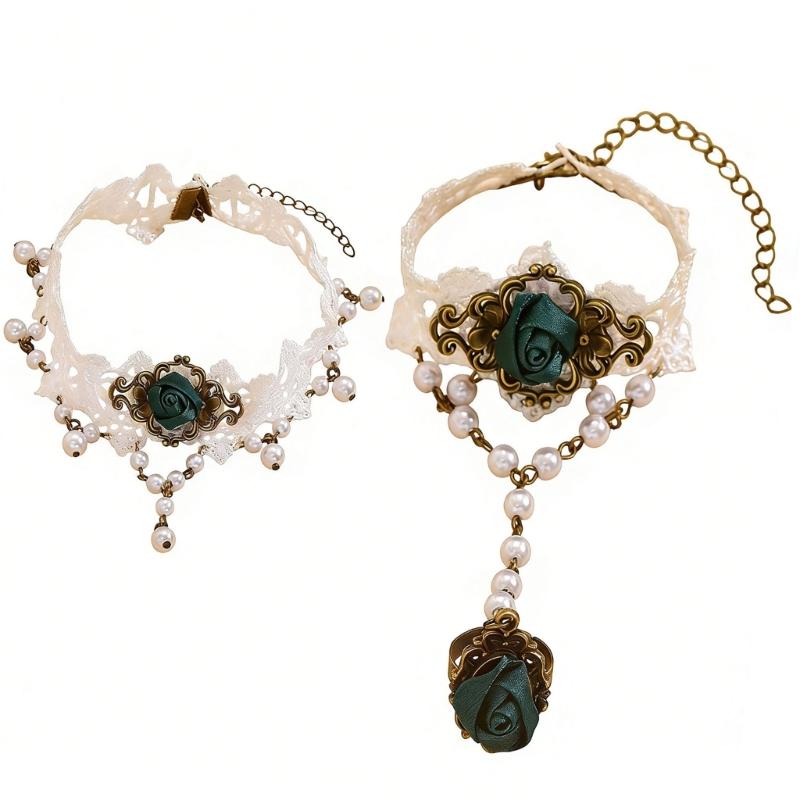 J78F Lace Necklace And Coordin - Coordinates Bracelet recension och pris