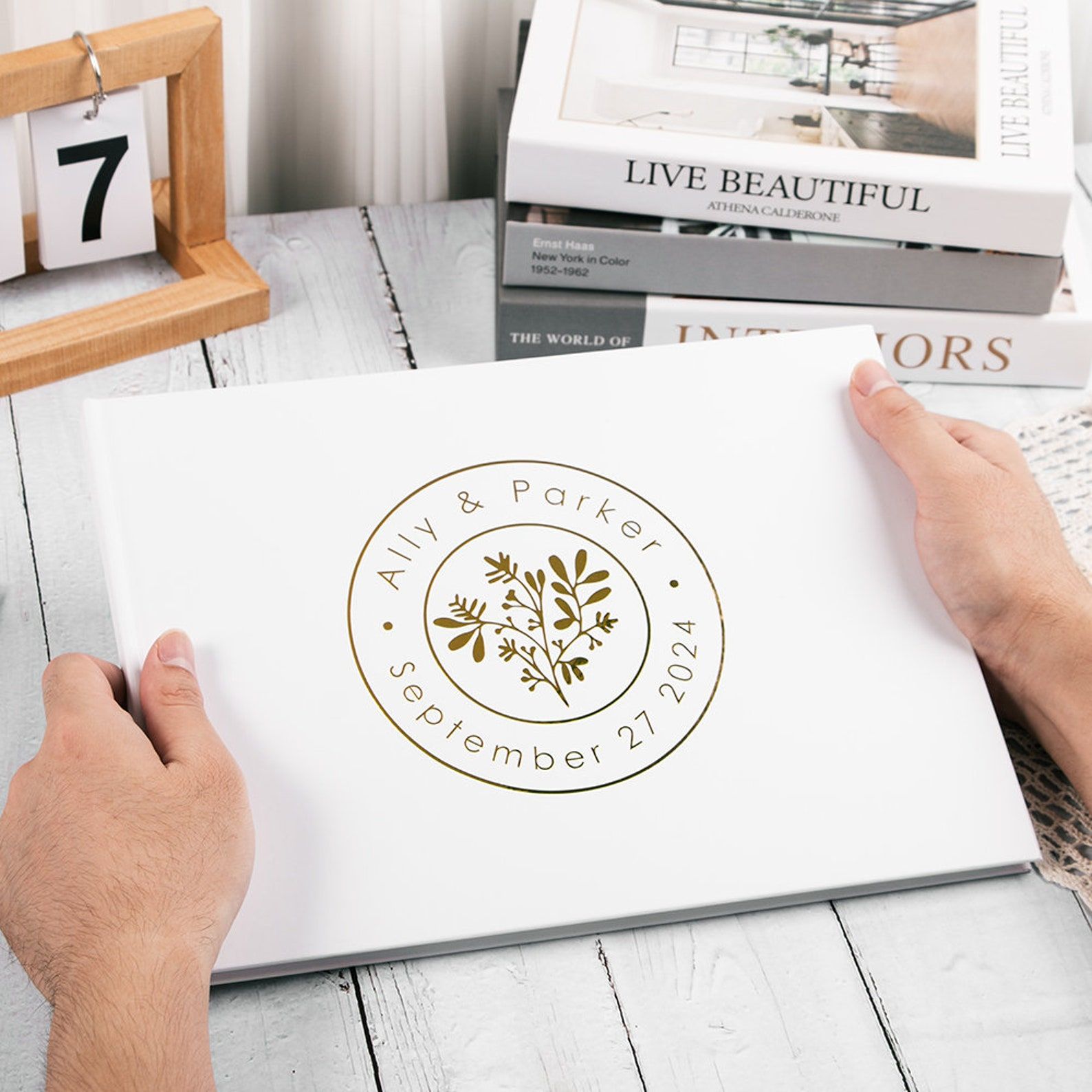 Custom Wedding Guestbook Perso - Custom Photo Book recension och pris