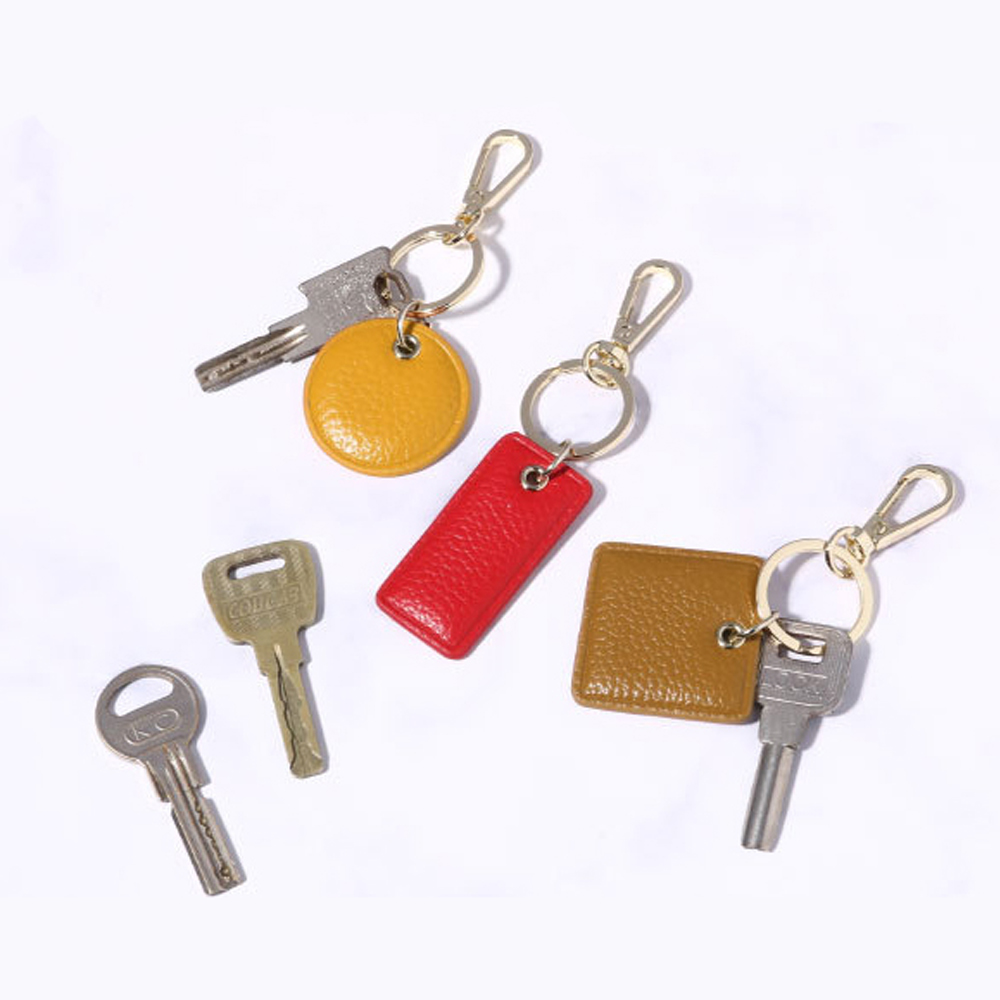 Custom Letters Leather Keychai - Monogram Keychain Leather recension och pris