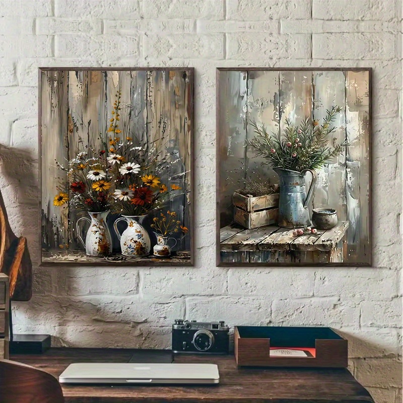 1pc frameless 1pc  Retro Still - Family Tree Print recension och pris